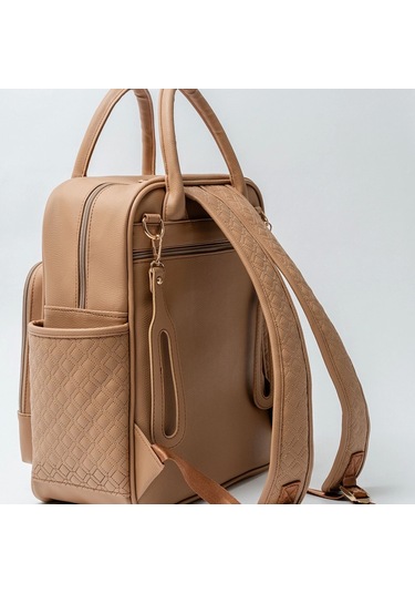 M&y Mia Anne Bebek Bakım Sırt Çantası 7350 Taba Taba