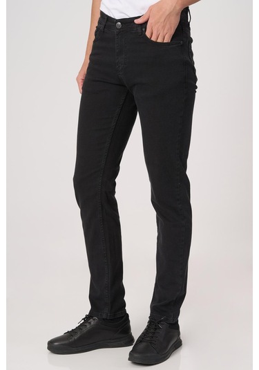 White Stone 2025-y J2508 Mdl4 Jean Pantolon 5 Cep Siyah Siyah