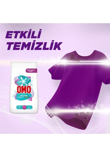 Omo Active Beyazlar & Renkliler Toz Deterjanı 9 KG