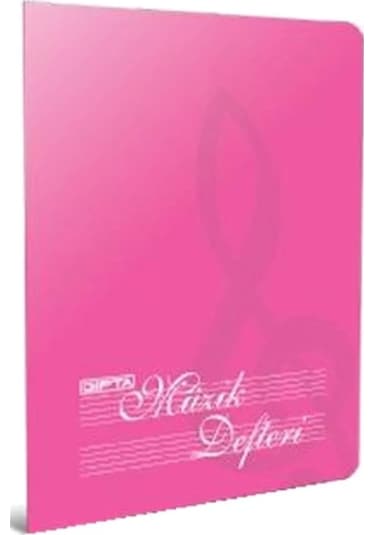 Gıpta Tel Dikişli Karton Kapak Müzik Defter A4 - 40 Yaprak