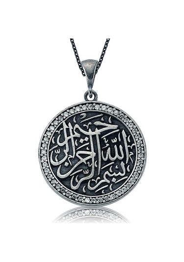 Gümüş Besmele-i Şerif Kadın Kolye