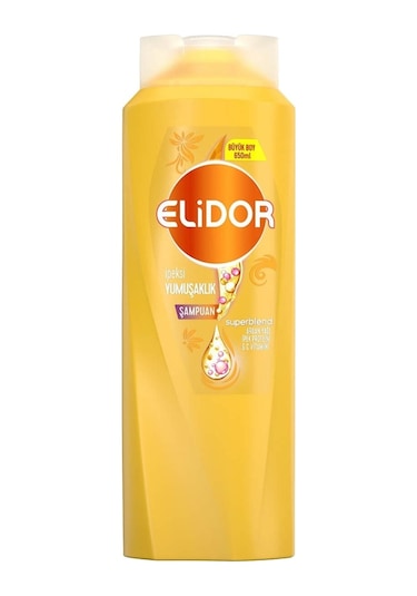 Elidor Superblend İpeksi Yumuşaklık Saç Bakım Şampuanı 650 ML