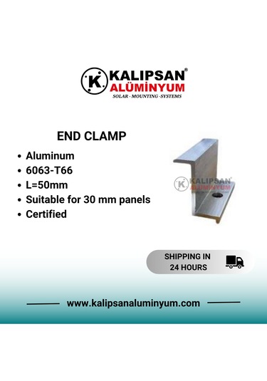 30'luk Z Sonlandırma Clamp -100 Adet