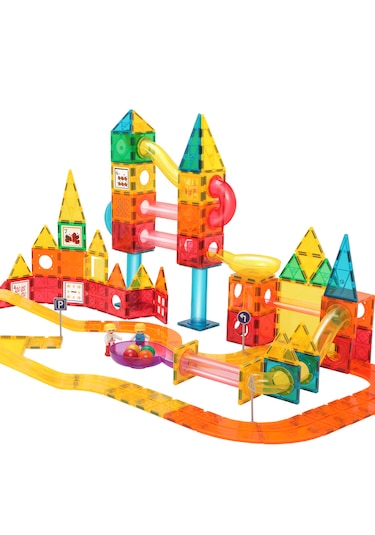 Magnetic Tiles 200 Parçalı Premium Manyetik Oyuncak/bloklar Seti