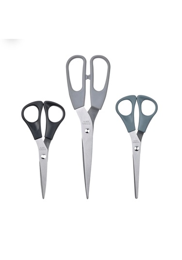 3'lü Mutfak Makası Seti 14 Cm 15 Cm Ve 21 Cm Ikea 3 Adet Makas