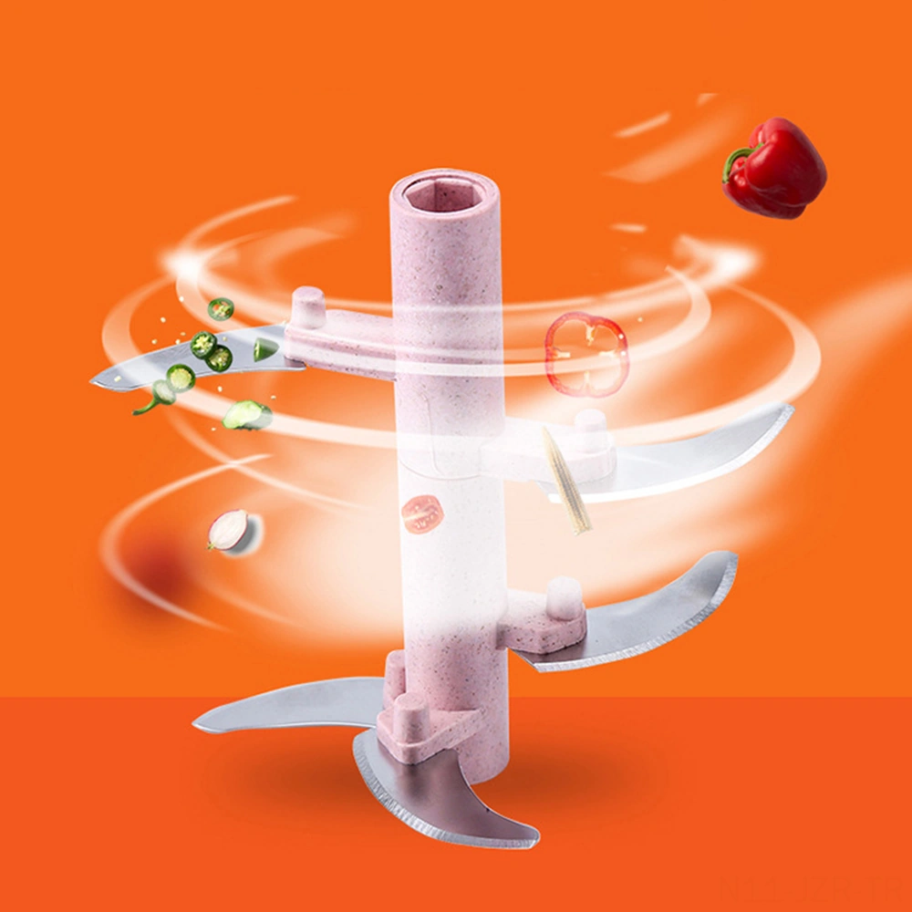 Geeroyoo Ev Kullanıma El İle Multifonksiyonlu Gıda İşleyici - Minced Et, Sarımsak, Sebze Halka Ayırıcı - Mavi Küçük Boy Diğer