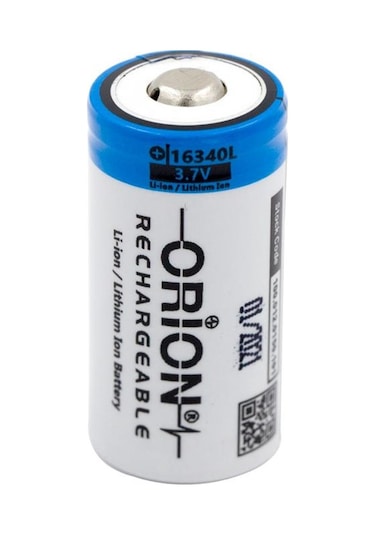 Orion CR123A 3.7 V 850 mAh 16340 Li-Ion Şarj Edilebilir Pil