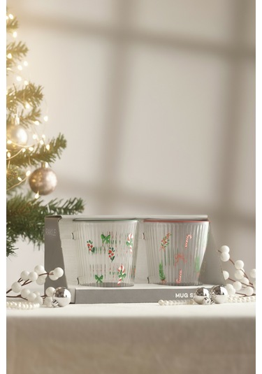 Winter Candy Optik 2'li Kupa Seti 360 Cc Renkli