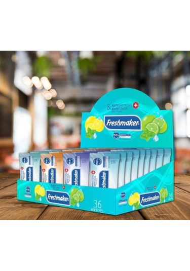 Freshmaker Antibakteriyel Islak Cep Mendili 36 X 15'Li