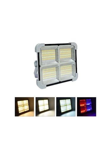 Seyyar Solar Led Projektör Cata Güneş Enerjili Portatif Led Işık