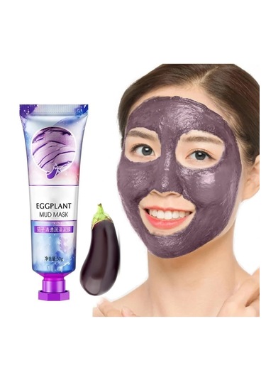 Bioaqua Patlıcan İçerikli Arındırıcı ve Nemlendirici Çamur Kil Maskesi 50 G﻿