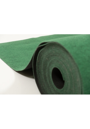 Rulo Paspas, Yeşil Halılı Paspas, 90 Cm.x1 Mt.