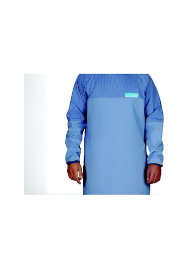 Caretex Yıkanabilir.Sıvı&Nem Geçirmez Yeşil Ameliyat Önlüğü L