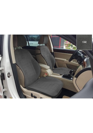 Toyota Hilux Yeni Nesil Koltuk Koruyucu 2006-2015 Ön 2 Li Kılıf Minder Füme
