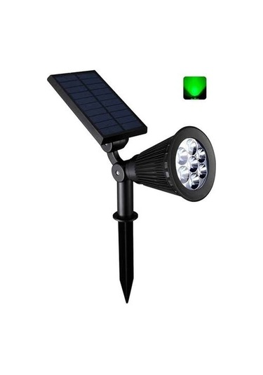 7w Çim Solar G.ışığı Rengi Siyah