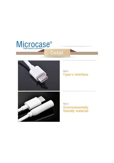 Xiaomi Mi 8 Lite Type-C Kulaklık Dönüştürücü 3.5 Mm Jack Adaptör