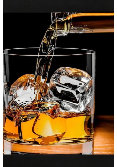 Viski Kokteyl Meşrubat Bardağı Kadehi 280 Ml Polikarbon 6 Adet Şeffaf