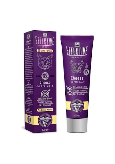 Delibon Effective Peynirli Sakinleştirici Kedi Malt Macunu 100 G