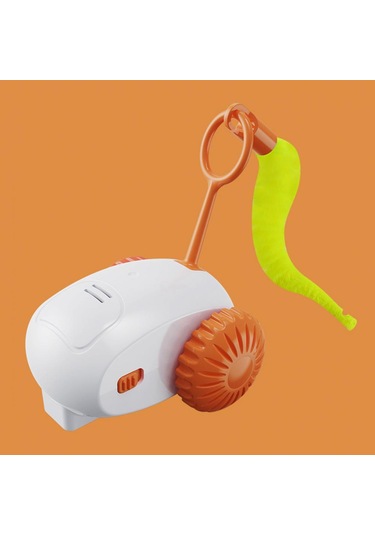 Tineke Hareketli Robot İnteraktif Kedi Oyuncağı Tüylü Araba