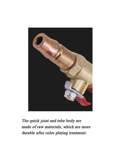 Araba Lastiği El-krank Hızlı Şişirme Çubuğu Metre Olmadan Evrensel Hava Dolum Çubuğu