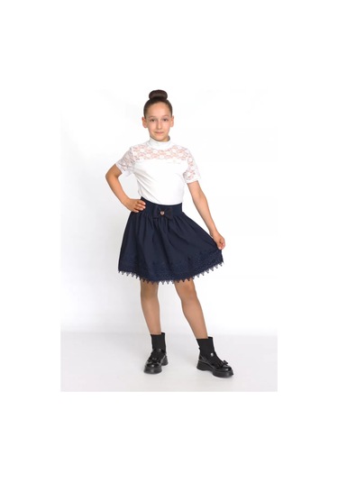 Hassy Kids Şık Okul Eteği 246232975 Mavi