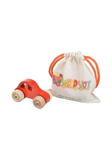 Woodnjoy Hareketli Ahşap Mini Araba