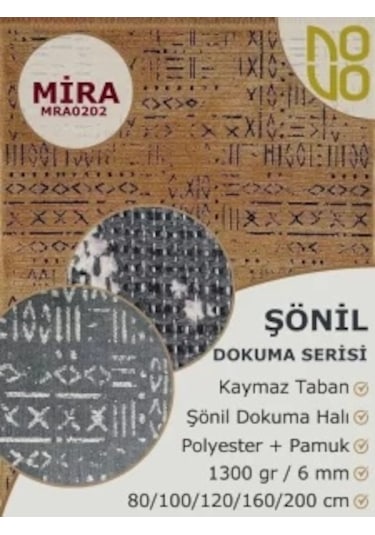 Turkua Home Mira Şönil Halı Mra0202 Gold