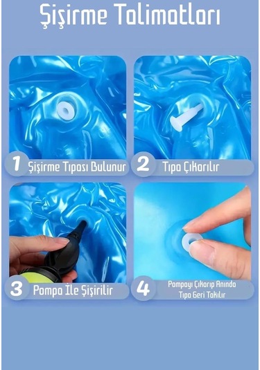 Zıp - Zıp Topu Pompa Hediyeli Pilates 90 Kg Kapasiteli