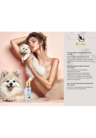 Stylish Kedi Köpekler İçin Exculusive Parfüm Serisi Boise