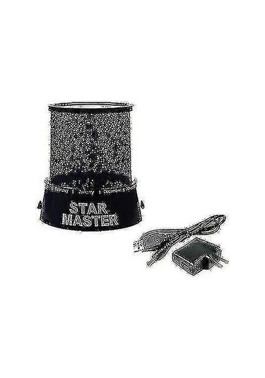 Romantik Yıldızlı Gece Gökyüzü Projeksiyon Lambası Sessiz Uyku Çok Renkli