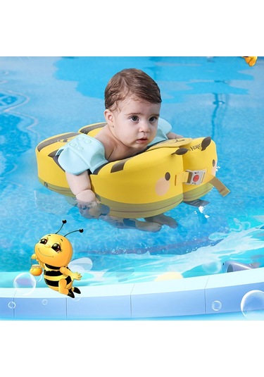 Mambobaby Bebek Yüzmek Şamandıra Olmayan Şişme Su Geçirmez Mt3572 Sarı