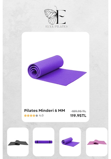 Pilates Seti - Tam Ekipman Ile Evde Fit Kalın Thm-0000010, One Size Beyaz - Pembe
