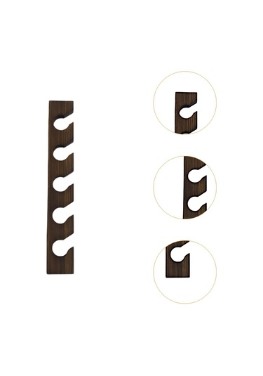 Suntek Beyzbol Şapka Rafı Depolama Giriş Sundurma Kahverengi