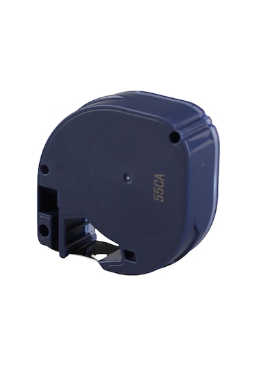 Moveevo Dymo Uyumlu Baskı Etiket Bandı, 12mmx2m, Beyaz Üzeri Siyah, Yüksek Sıkma Dayanımı, Kumaşa Ütüleyerek Uygulanır 1 Adet