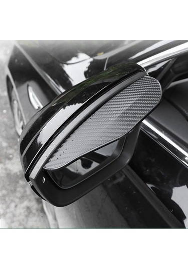 jmsstore Universal Araç Dikiz Aynası Yağmur Kaş Dikiz Yağmur Geçirmez Bıçaklar Etiket