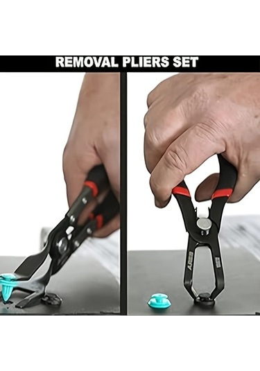 Willowhaven 2 Adet Kapı Paneli Klips Penseleri Seti 30 Ve 80 Derece Oto İç Tırnak Çıkarma