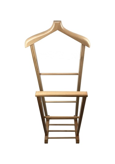 Melada Mobilya Gürgen İkili Dilsiz Uşak Ham Cilalı Basic Ceviz