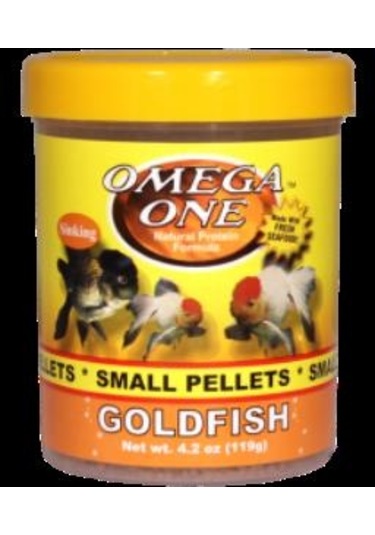 Omega One Goldfish Large Pellets 270Ml / 108Gr.