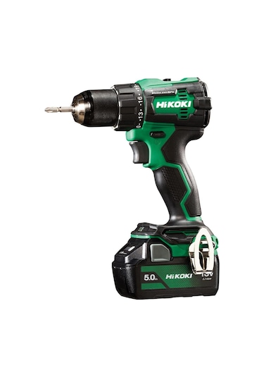 Hikoki DV18DE-5.0 Ah 18 V / 70 Nm Çift Akülü Darbeli Matkap Vidalama