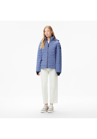 Nautica Kadın Mavi Regular Fit Mont Desenli 117003891 Mavi