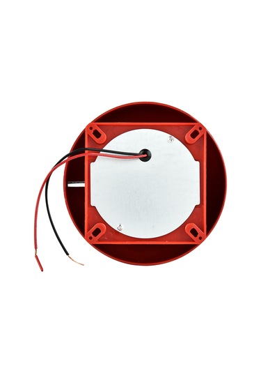 Geeroyoo 24v Aluminyum Kasa Su Geçirmez Yangın Alarm Zili, 90db Yüksek Sesli Uyarı Fonksiyonu