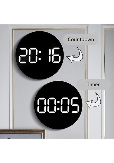 Trendooze Ve Sıcaklık Seçenek Saati Renkli Renkli Modern Göstergeli Duvar Dijital Çok Çok Akıllı - Uw ÇOk Renkli