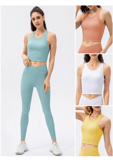 Moveevo Kadınlar İçin Yoga Spor Atlet, Dahili Göğüs Padli, Kuru Kesim, Kolaysız, Beyaz, Avrupa Beden 4/s Beyaz