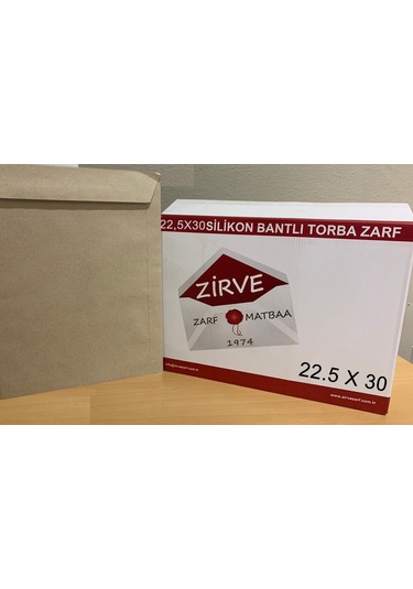 Torba Zarf 22,5x30 90 Gram I.kraft Silikonlu 500 Adet