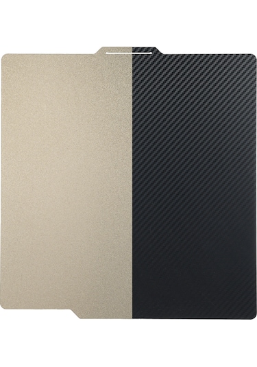 Qingmipy Bambu Lab P1/p1p/p1s/x1/x1c/a1 Uyumlu 257x257mm 3d Yazıcı Platformu - Karbon Fiber + Pürüzlü Peı Yüzeyli