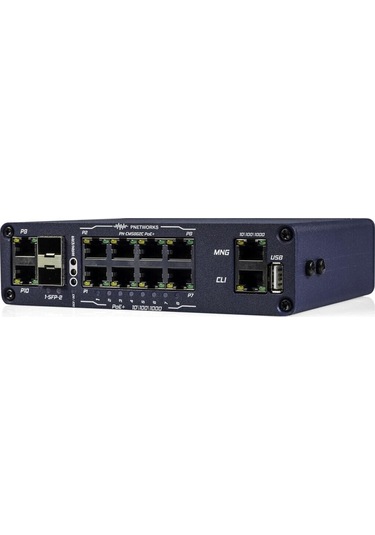 Layer 2 Yönetilebilir 8x1ge + 2x1ge Sfp/combo Poe+ Ethernet Anahtarlayıcı