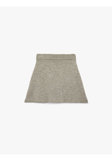 Koton Mini Boy A Kesim Triko Etek Vizon 6wak70003ht Vizon