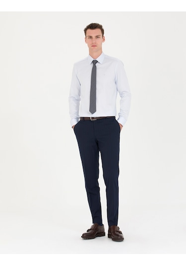 Pierre Cardin Erkek Açık Mavi Basic Gömlek 50277147-vr003 Açık Mavi