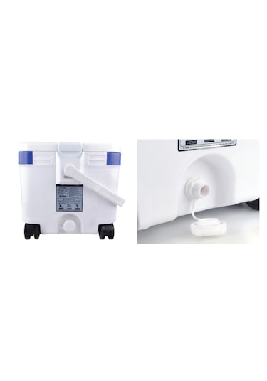 Banax Cooland 35lt Tekerlekli Buzluk 2202 Beyaz