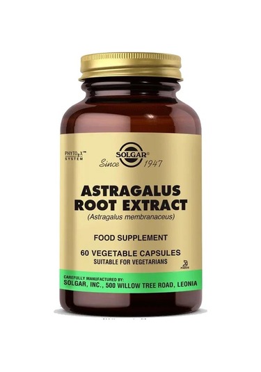 Solgar Astragalus Root Extract 60 Bitkisel Kapsül